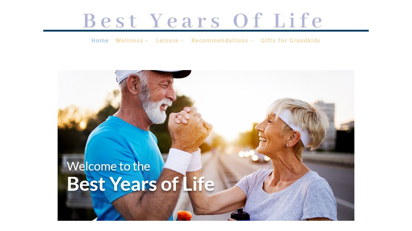 BYOL Homepage - BestYearsofLife.com